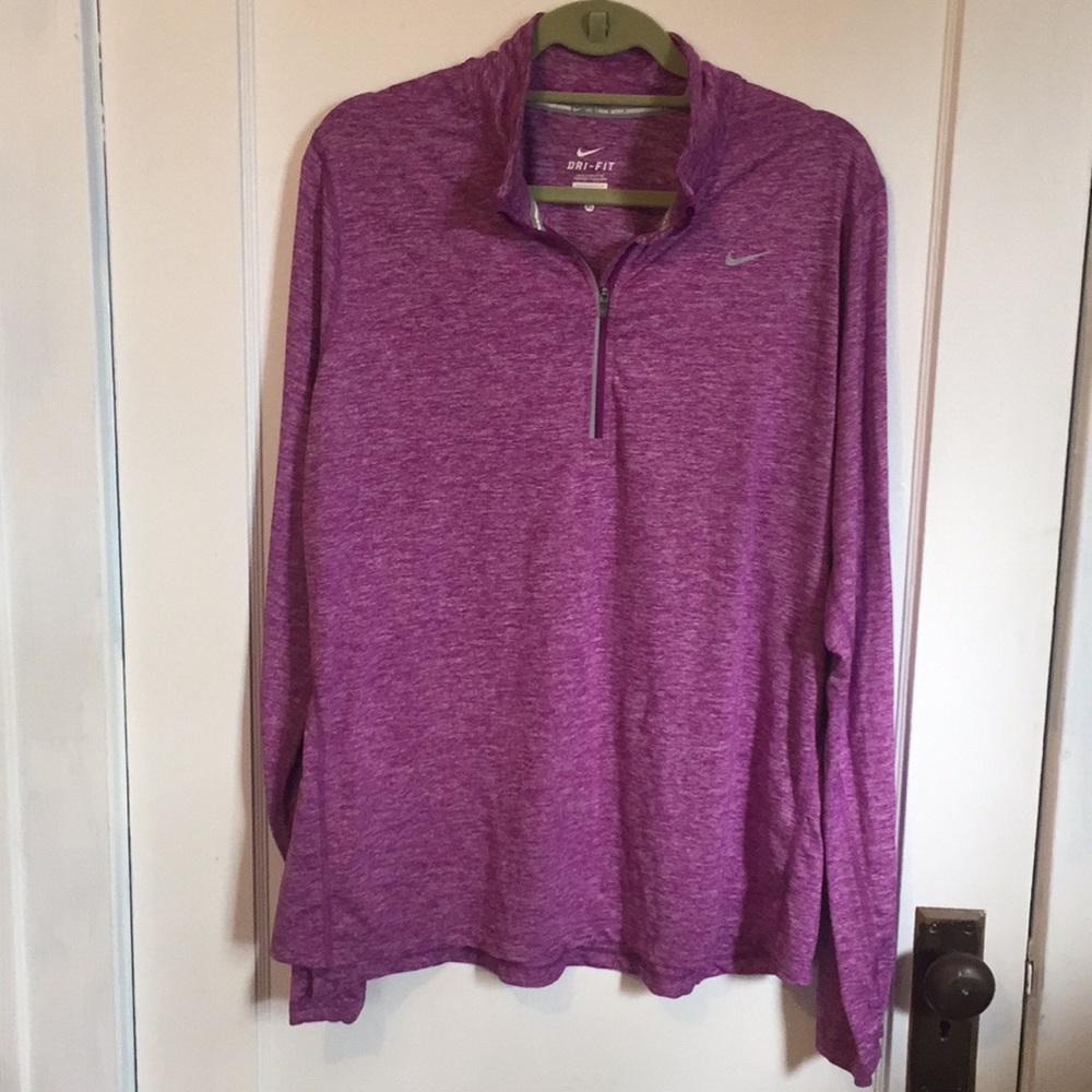 Long Sleeved Nike Pullover Quarter ZIP